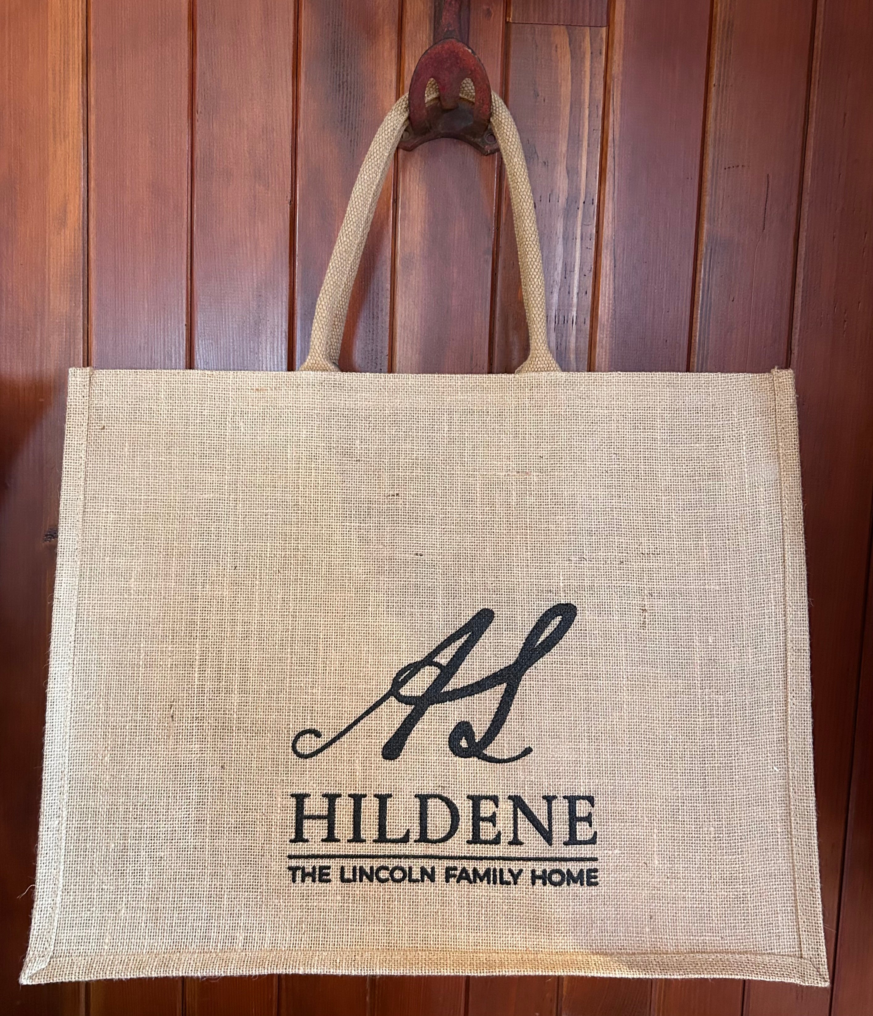 Hildene Lg Jute Tote
