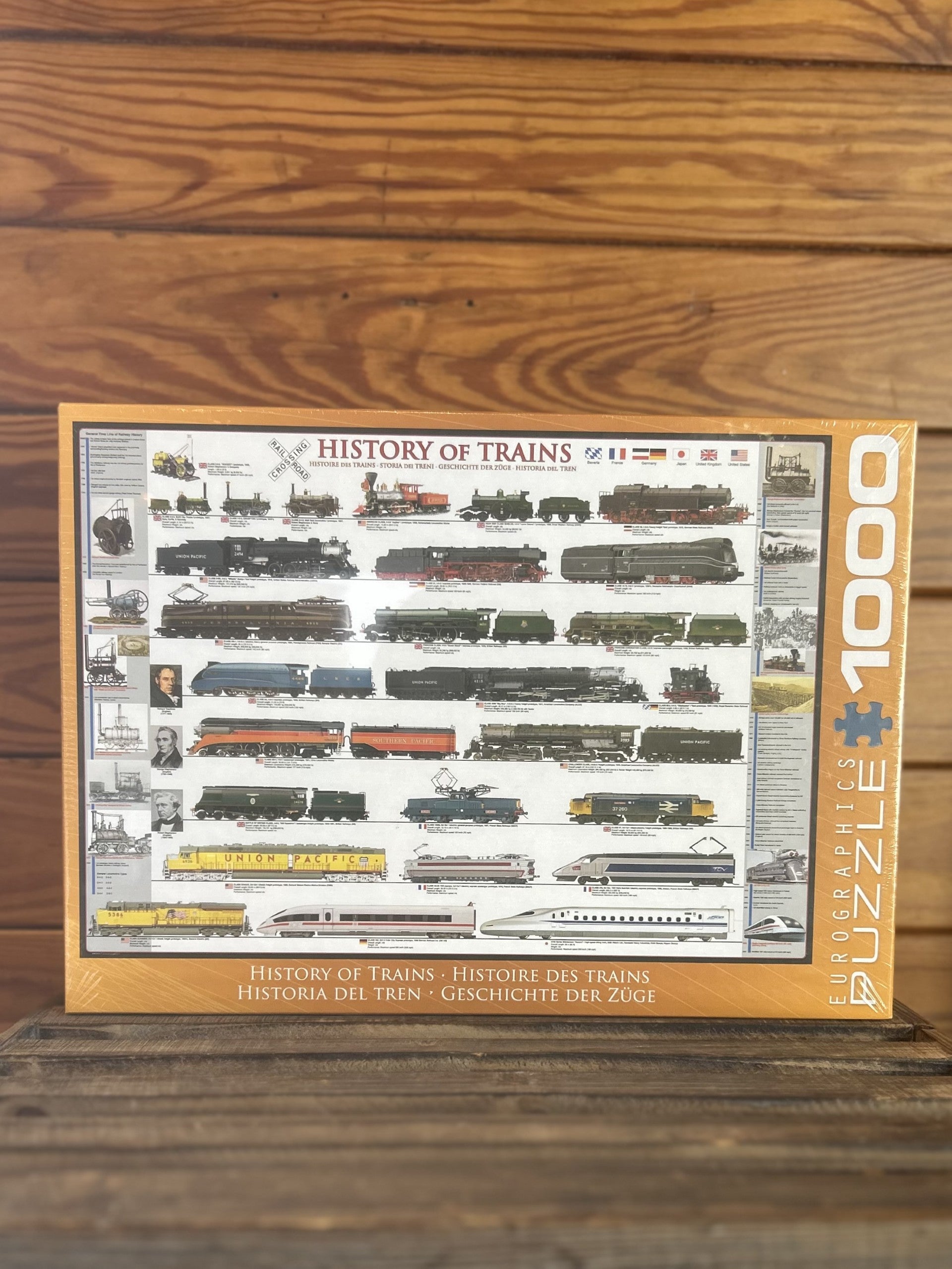 History of Trains (1000)-Puzzle