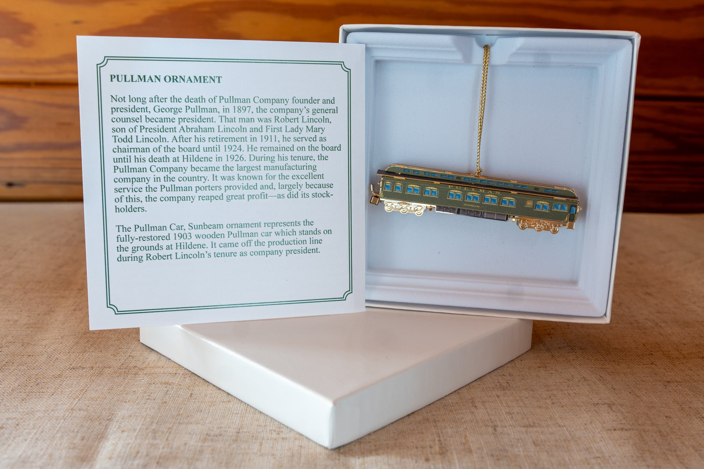 Pullman Ornament Small
