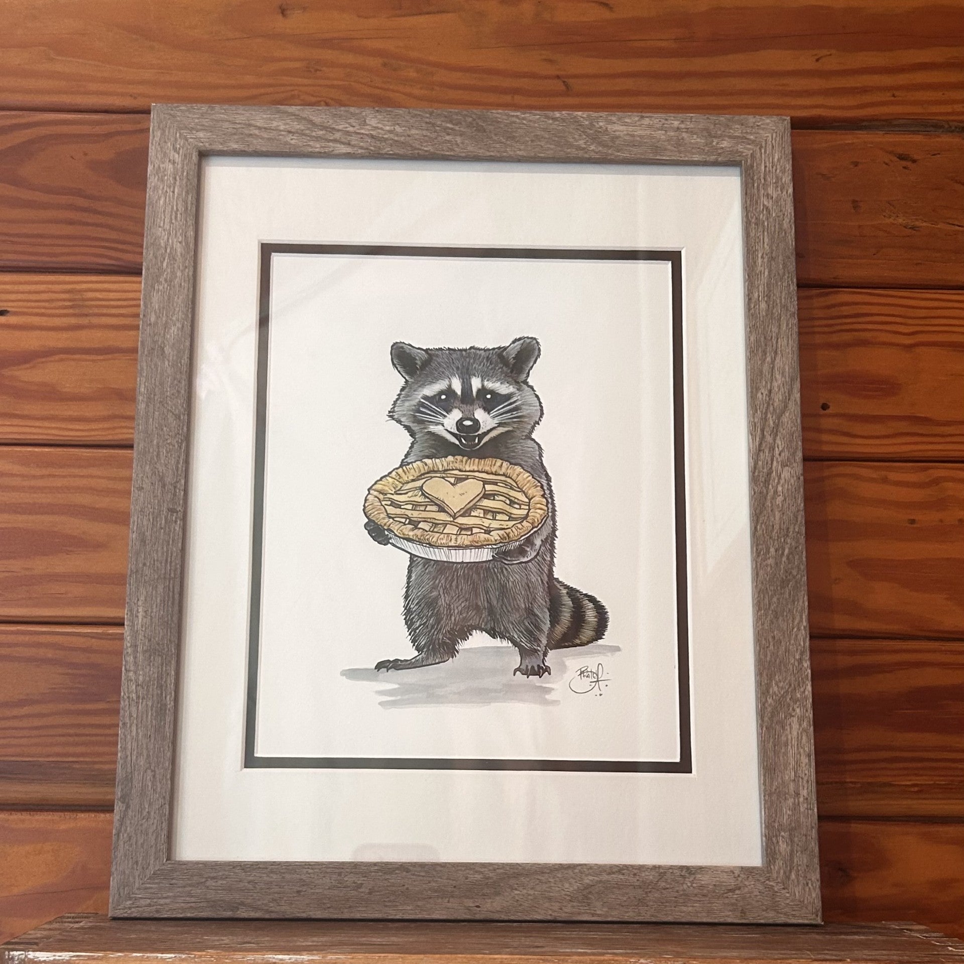 Framed Original "Baked with Love"