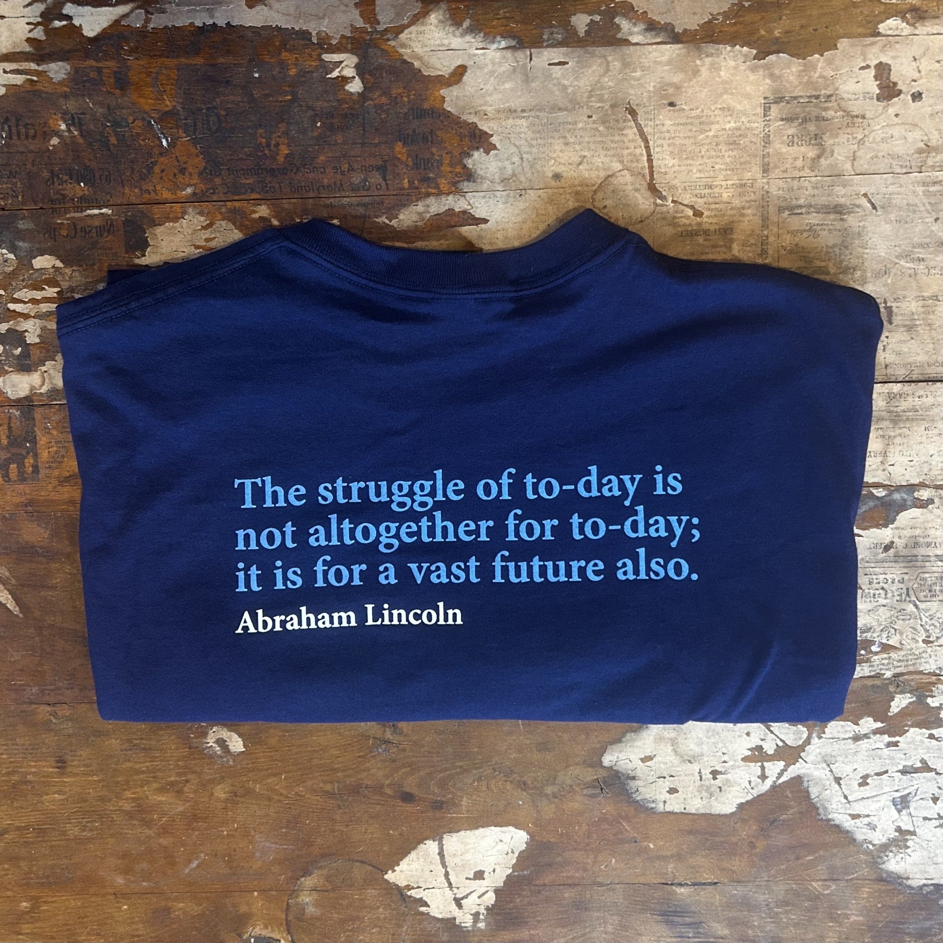 Hildene Quote Tee/ Abraham