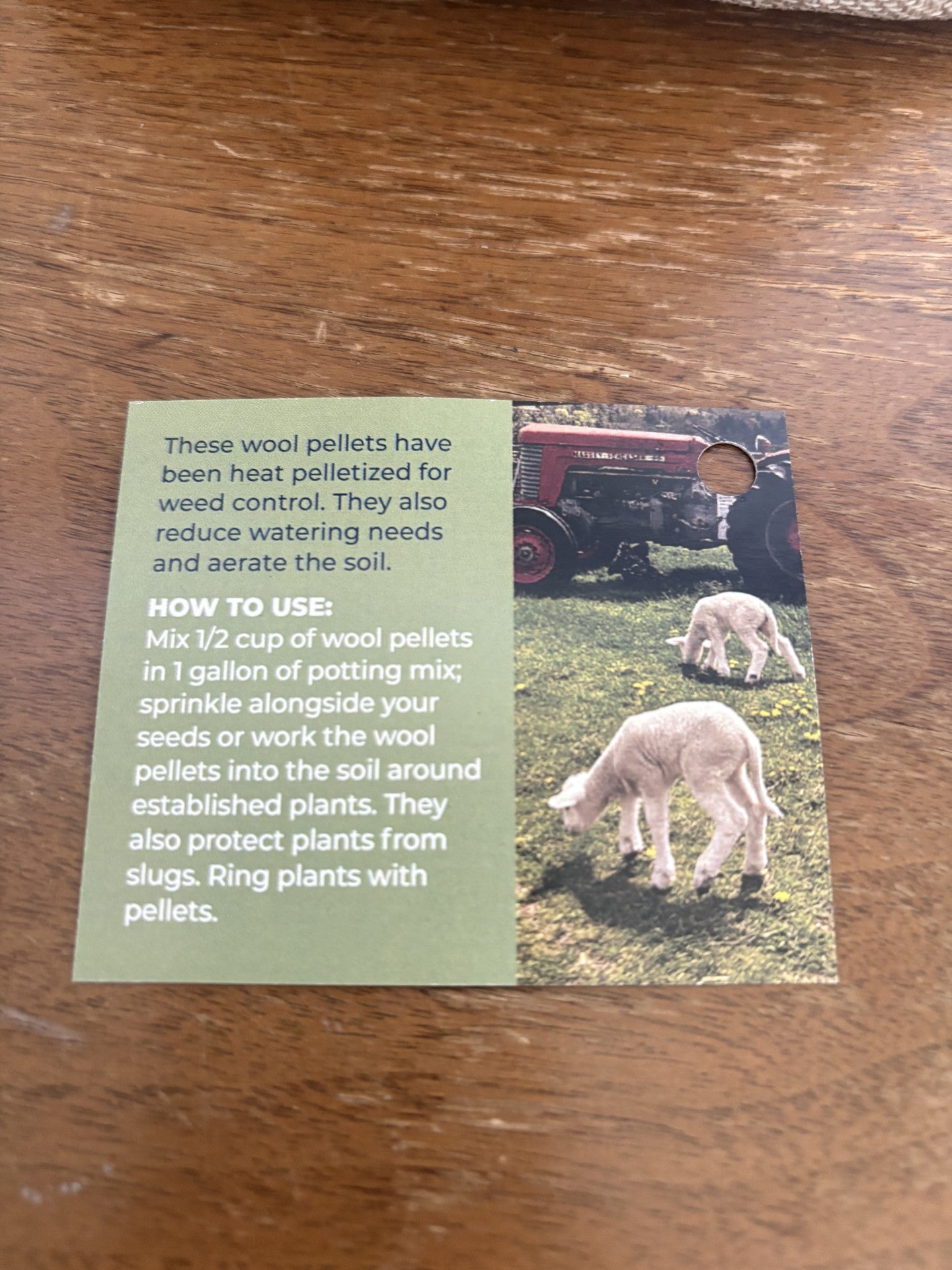 Hildene Wool Pellet Fertilizer