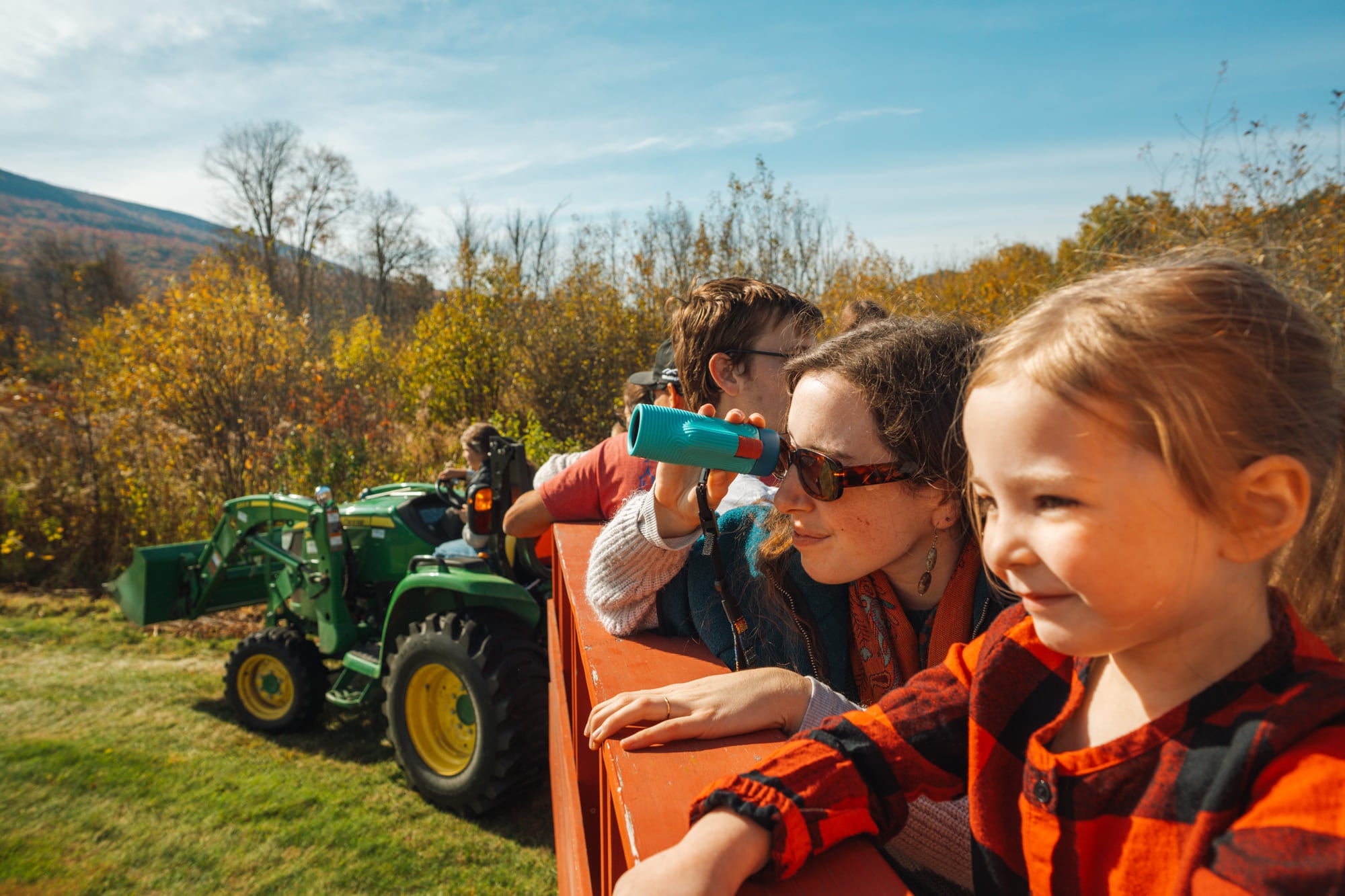 Tractor Tour of Hildene Farm in the dene