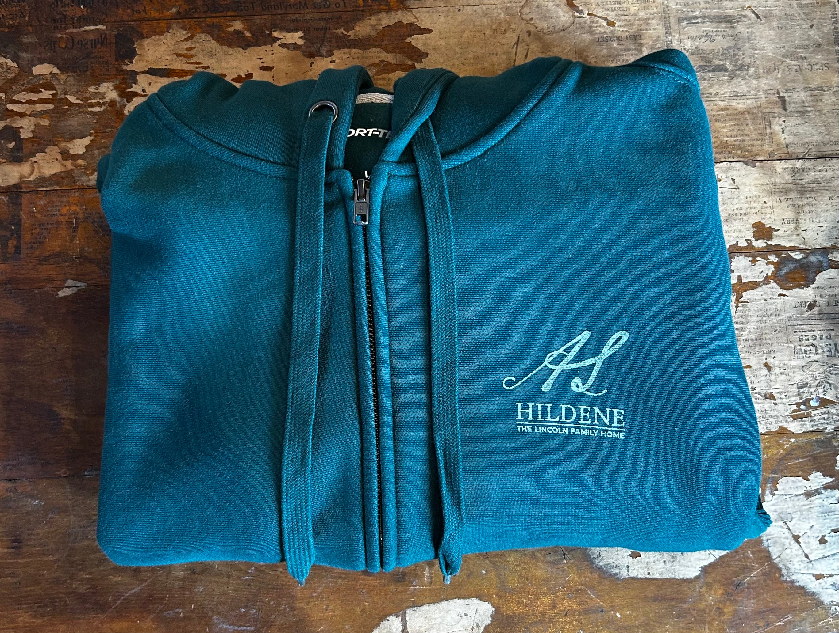 Hildene Logo Hooded Sweatshirt/2XLGR
