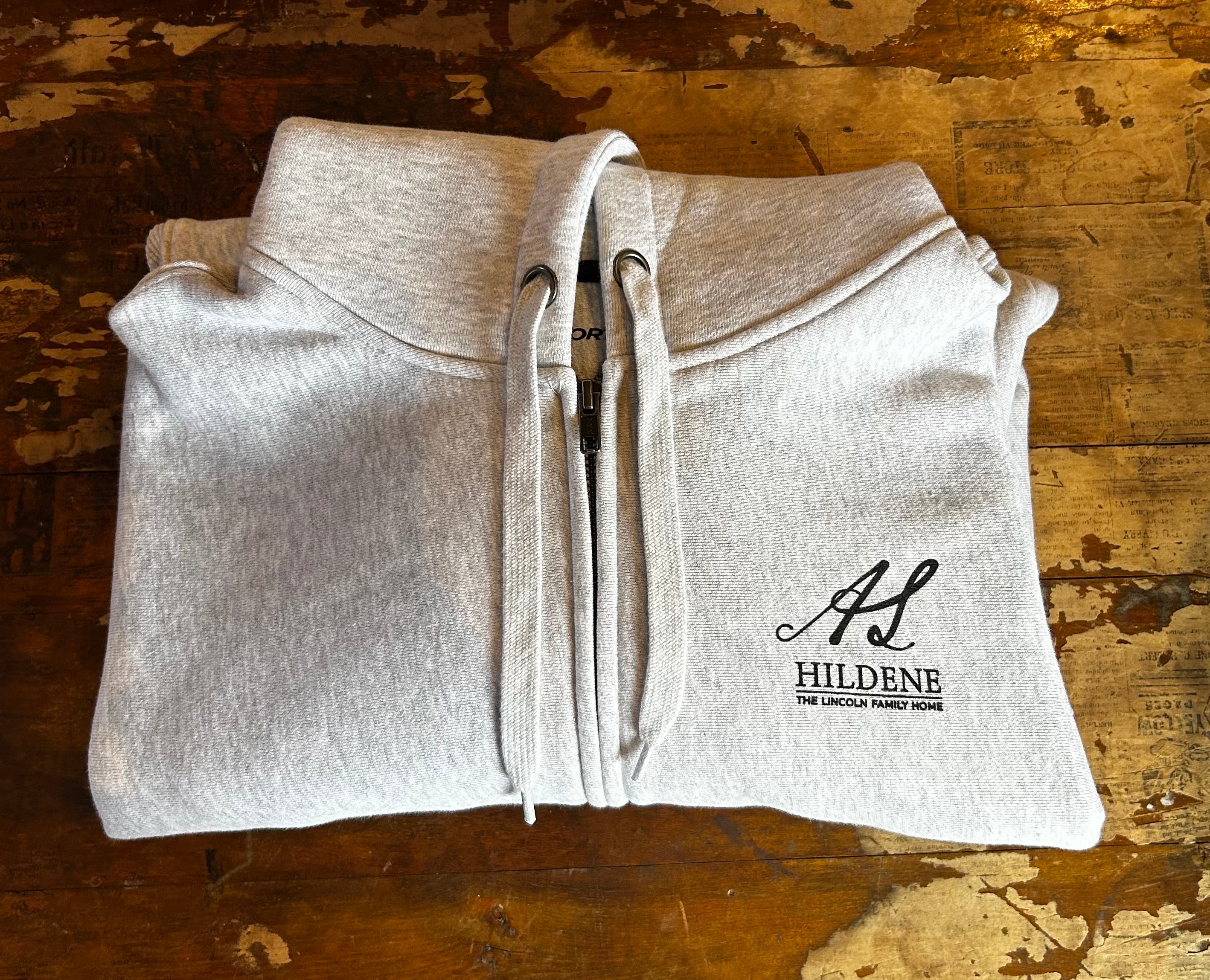 Hildene Logo Hooded Sweatshirt/ L/LTG