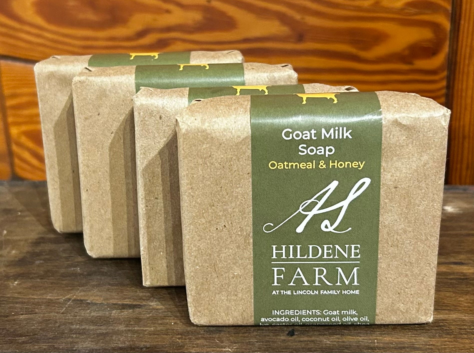 Hildene Oatmeal & Honey Goat Milk Soap