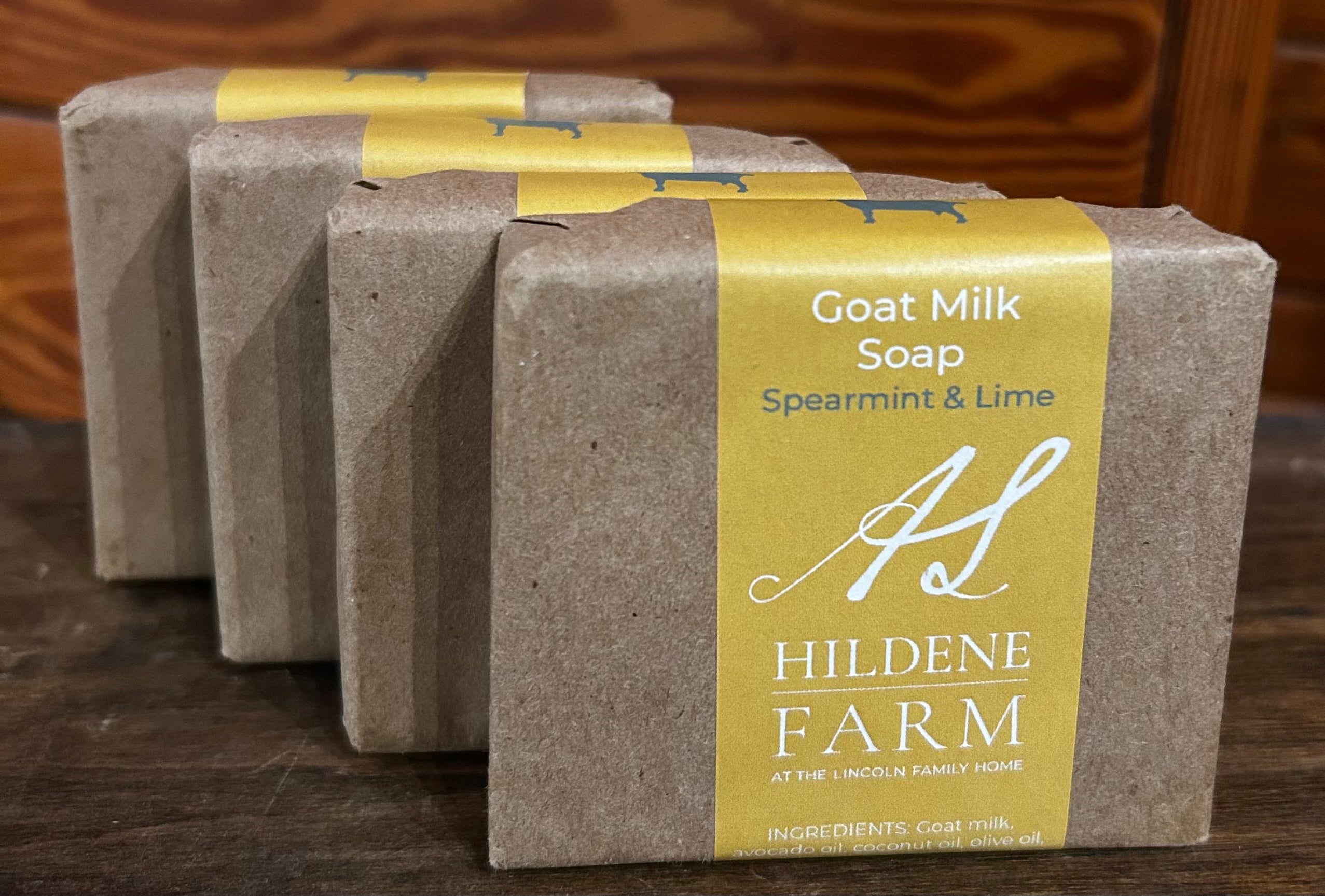 Hildene Spearmint & Lime Goat Milk Soap