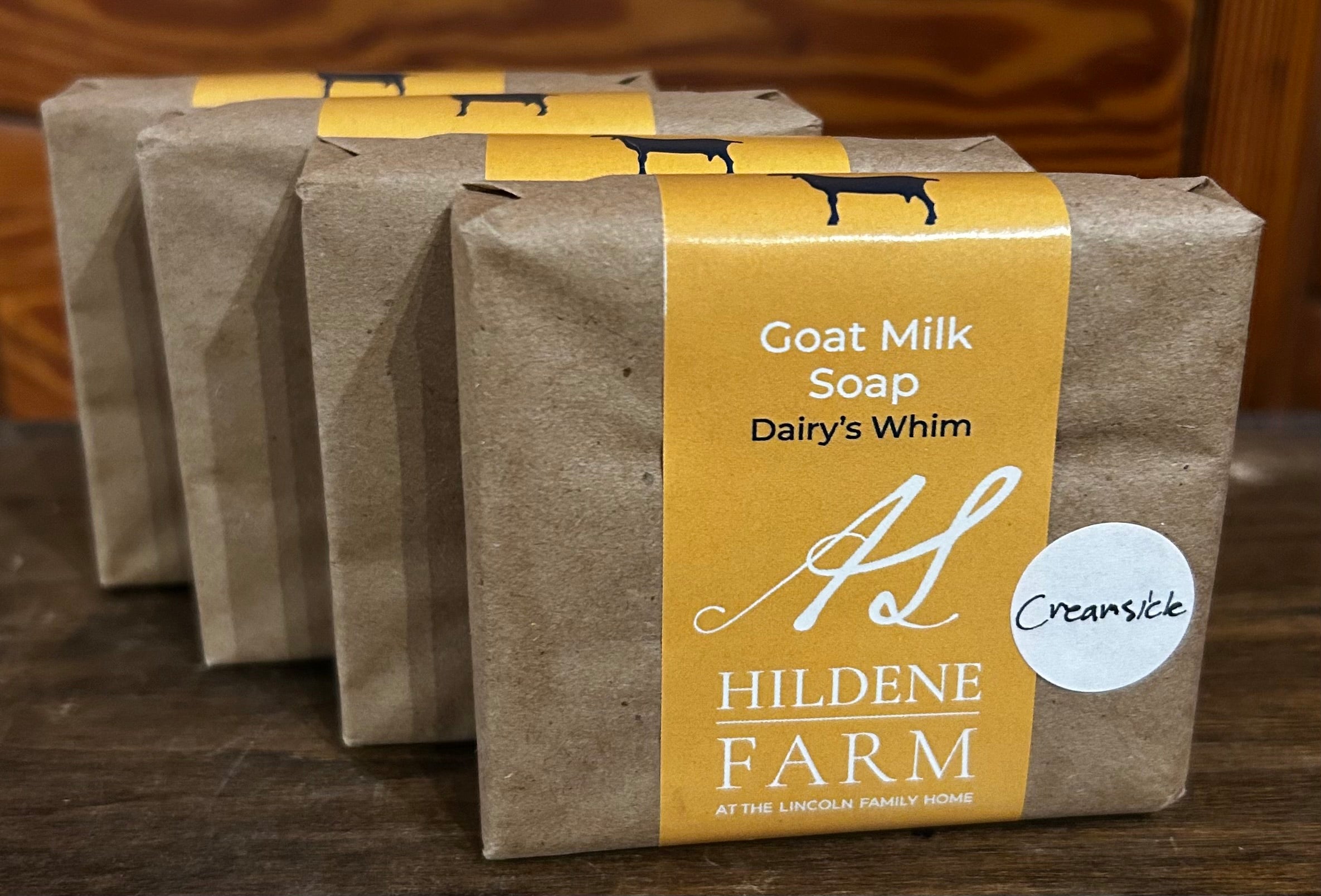 Hildene Creamsicle Goat Milk  Soap