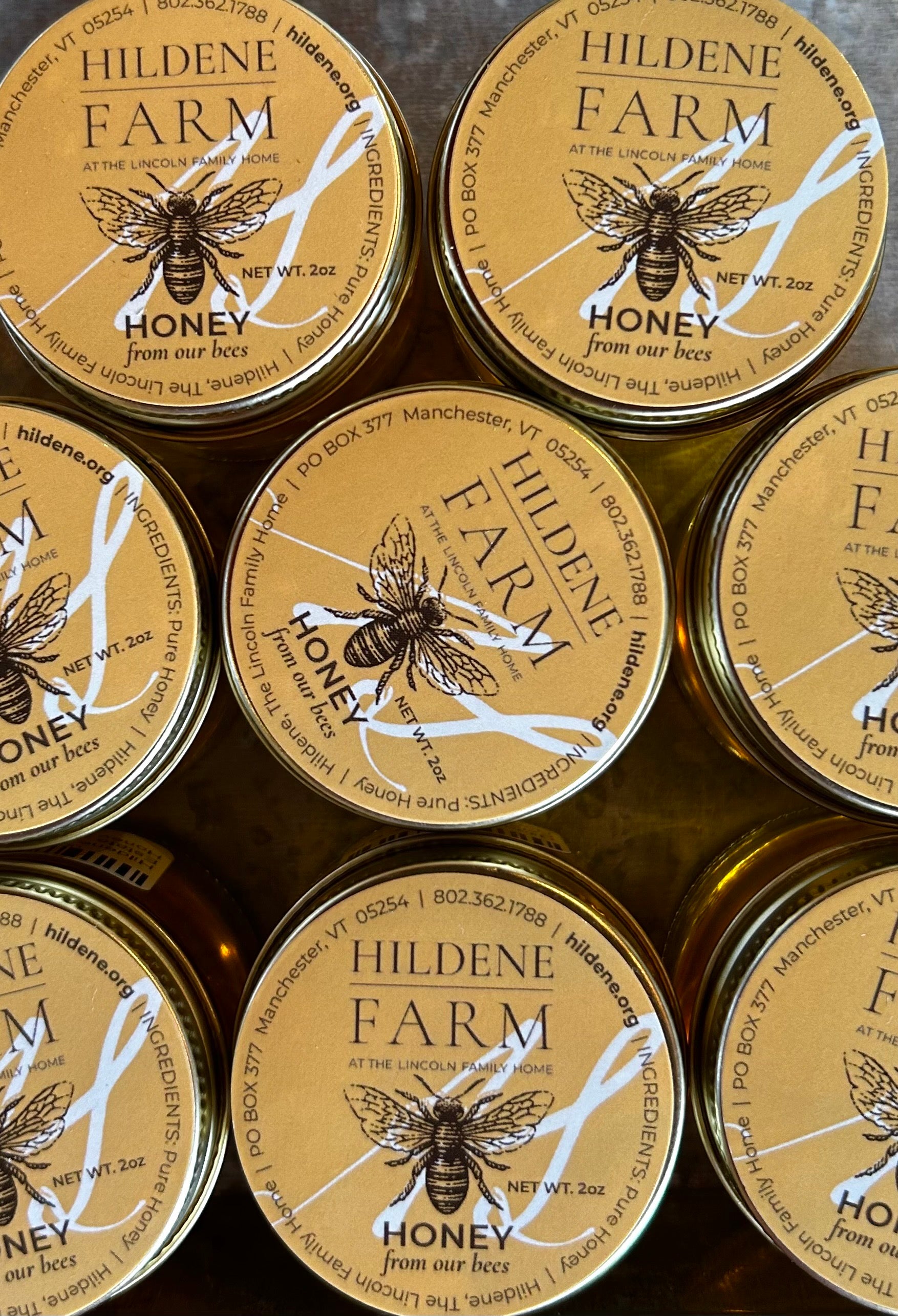 Hildene Estate Honey 2 oz