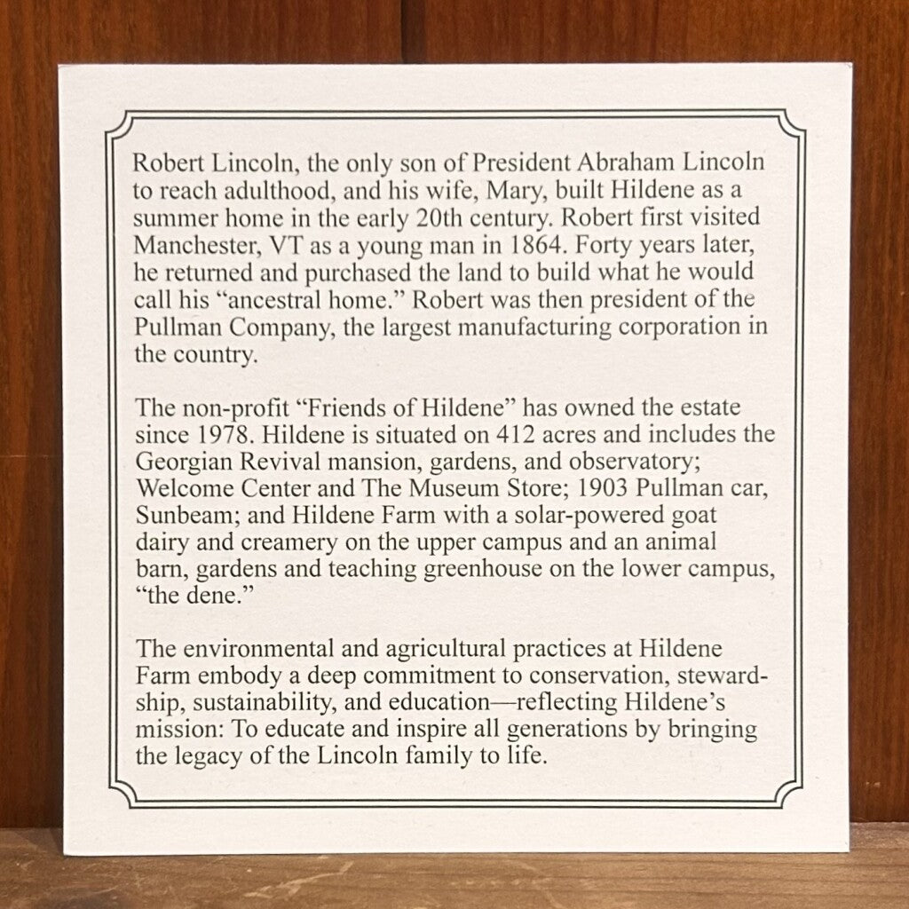 Hildene w/ Peonies Ornament