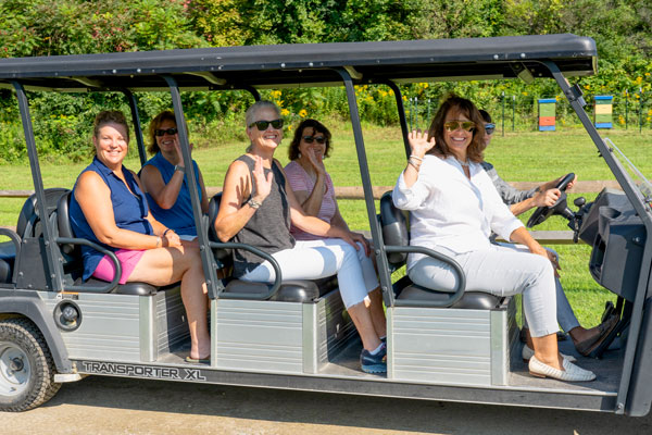 Golf Cart Tours at Hildene