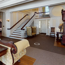 snapshot from virtual tour experience, Hildene home