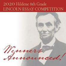 2021 Lincoln Essay Competition Winners Announced