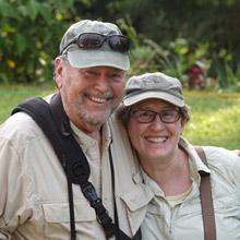 Claudia Burns and Warren Cairo