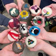 Soap Felting